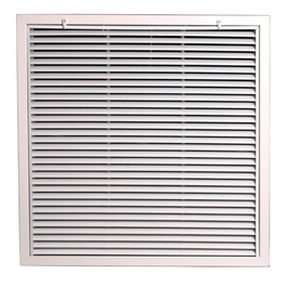 24" x 24" ALUMINUM RETURN AIR T-BAR -WITH FILTER - A&R Supply - Air Conditioning & Refrigeration Wholesaler - GRILLE TECH