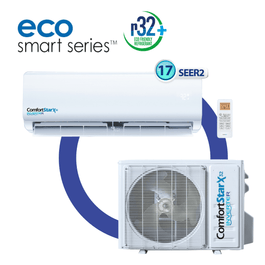 24K COOLING 208/230V WALL MOUNTED – R32 MINI-SPLIT SYSTEM – 17 SEER2 - A&R Supply - Air Conditioning & Refrigeration Wholesaler - COMFORTSTAR