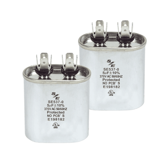 25 ΜF MFD. 440V OVAL CAPACITOR - A&R Supply - Air Conditioning & Refrigeration Wholesaler - SMART ELECTRIC