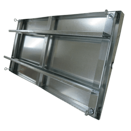 28" x 52" DRAIN PAN WITH RAIL - NO DRAIN CONNECTION - A&R Supply - Air Conditioning & Refrigeration Wholesaler - CROWN PRODUCTS