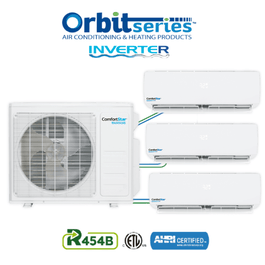 28K TRI ZONE CONDENSING UNIT - DUCTLESS SYSTEM 20 SEER2 - A&R Supply - Air Conditioning & Refrigeration Wholesaler - COMFORTSTAR