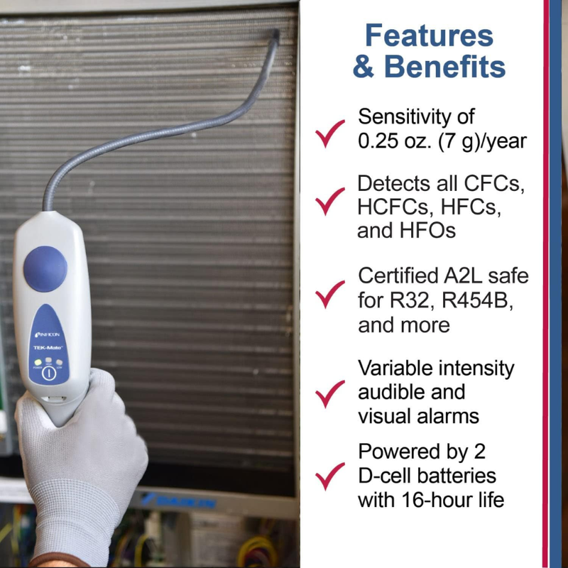 TEK-Mate® REFRIGERANT LEAK DETECTOR