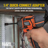 3-IN-1 IMPACT FLIP SOCKET, 1/4-INCH, 5/16-INCH, 3-INCH LENGTH - A&R Supply - Air Conditioning & Refrigeration Wholesaler - KLEIN TOOLS