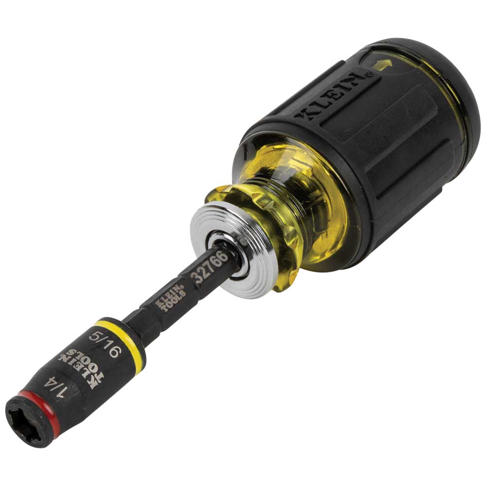 3-IN-1 IMPACT FLIP SOCKET, 1/4-INCH, 5/16-INCH, 3-INCH LENGTH - A&R Supply - Air Conditioning & Refrigeration Wholesaler - KLEIN TOOLS