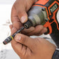 3-IN-1 IMPACT FLIP SOCKET, 1/4-INCH, 5/16-INCH, 3-INCH LENGTH - A&R Supply - Air Conditioning & Refrigeration Wholesaler - KLEIN TOOLS