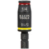 3-IN-1 IMPACT FLIP SOCKET, 1/4-INCH, 5/16-INCH, 3-INCH LENGTH - A&R Supply - Air Conditioning & Refrigeration Wholesaler - KLEIN TOOLS