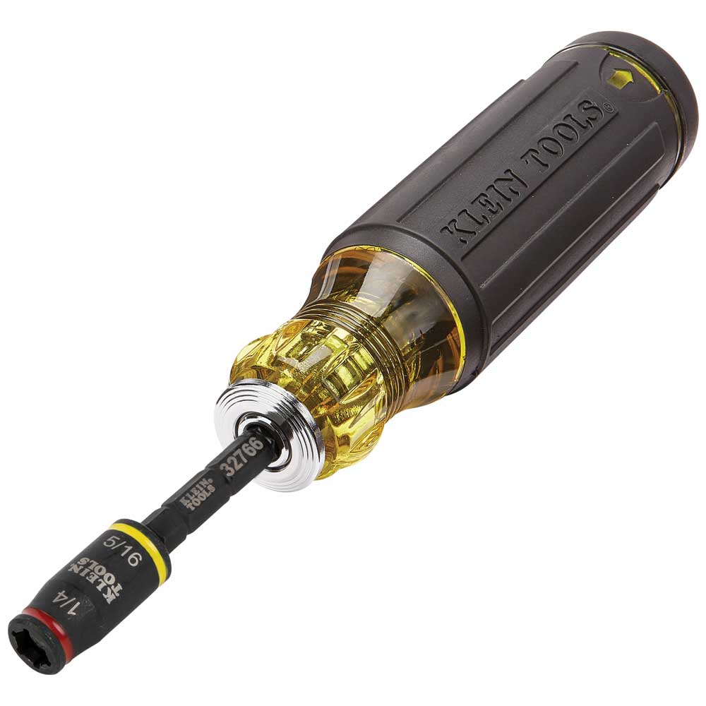 3-IN-1 IMPACT FLIP SOCKET, 1/4-INCH, 5/16-INCH, 3-INCH LENGTH - A&R Supply - Air Conditioning & Refrigeration Wholesaler - KLEIN TOOLS