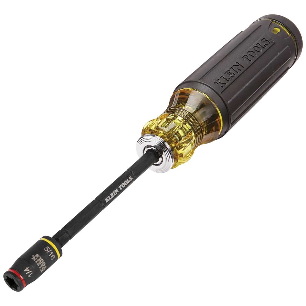 3-IN-1 IMPACT FLIP SOCKET, 1/4-INCH, 5/16-INCH, 5-INCH LENGTH - A&R Supply - Air Conditioning & Refrigeration Wholesaler - KLEIN TOOLS