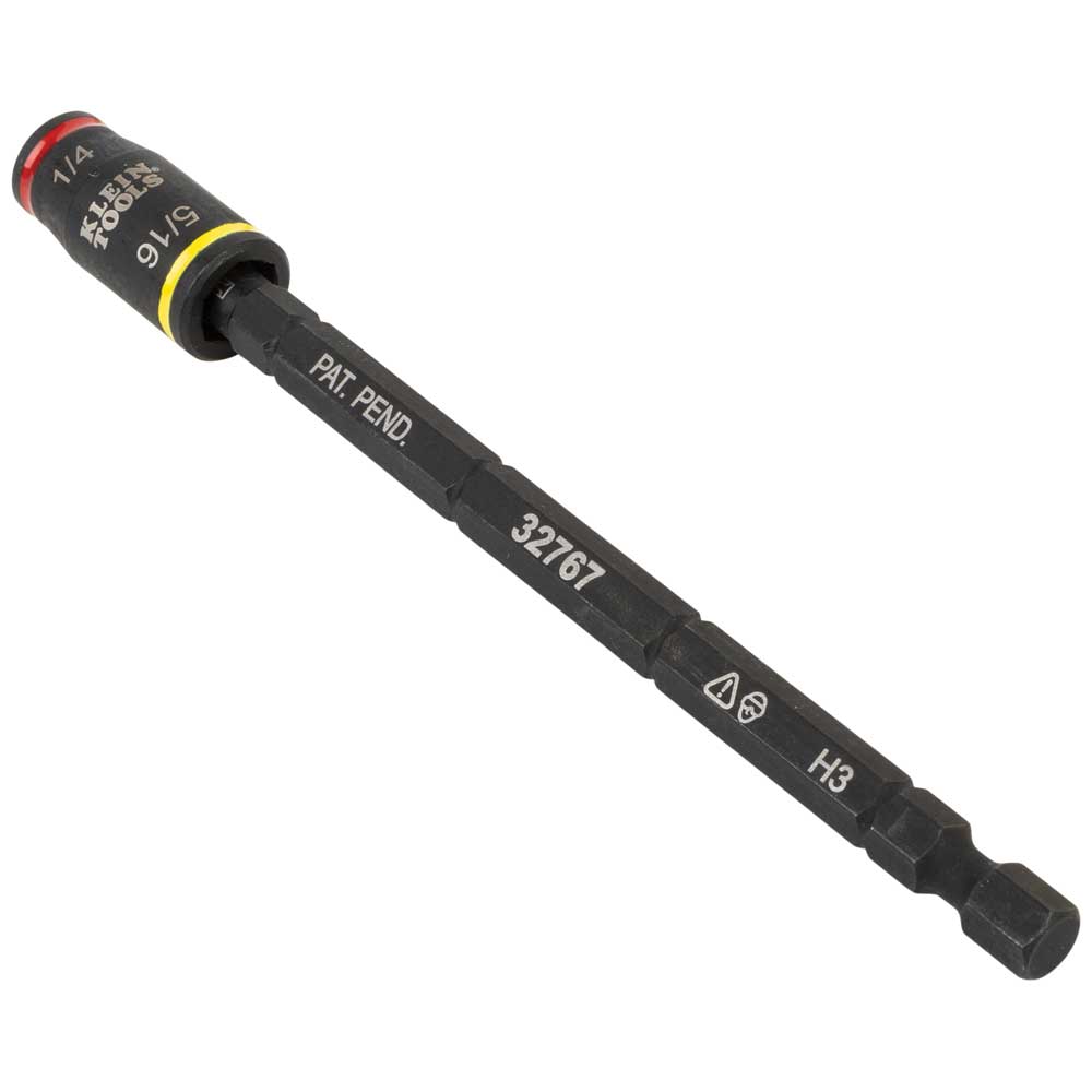 3-IN-1 IMPACT FLIP SOCKET, 1/4-INCH, 5/16-INCH, 5-INCH LENGTH - A&R Supply - Air Conditioning & Refrigeration Wholesaler - KLEIN TOOLS