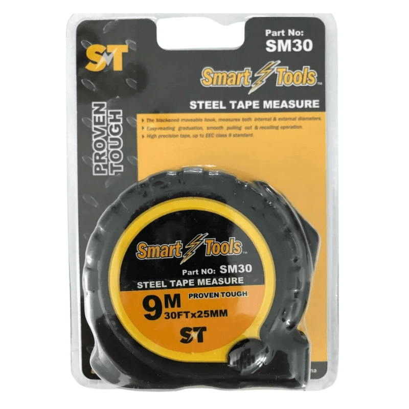 30' STEEL MEASURING TAPE - A&R Supply - Air Conditioning & Refrigeration Wholesaler - SMART ELECTRIC