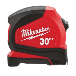 30FT COMPACT TAPE MEASURE - A&R Supply - Air Conditioning & Refrigeration Wholesaler - MILWAUKEE