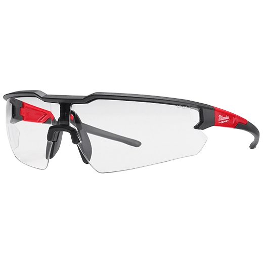 3PK SAFETY GLASSES - CLEAR ANTI-SCRATCH LENSES - A&R Supply - Air Conditioning & Refrigeration Wholesaler - MILWAUKEE