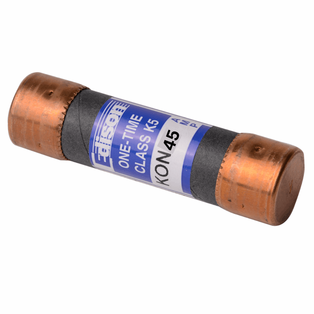 45 AMP - ONE TIME FUSE - U.L. CLASS H - A&R Supply - Air Conditioning & Refrigeration Wholesaler - DIVERSITECH