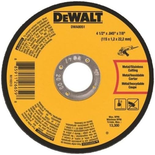 4.5" x 0.45" GRINDER BLADE - BOX OF 10 - A&R Supply - Air Conditioning & Refrigeration Wholesaler - ALL TOOL AND FASTENERS
