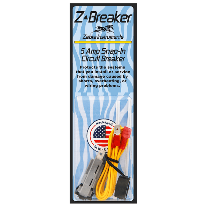 5 AMP SNAP-IN CIRCUIT BREAKER - A&R Supply - Air Conditioning & Refrigeration Wholesaler - ZEBRA INSTRUMENTS