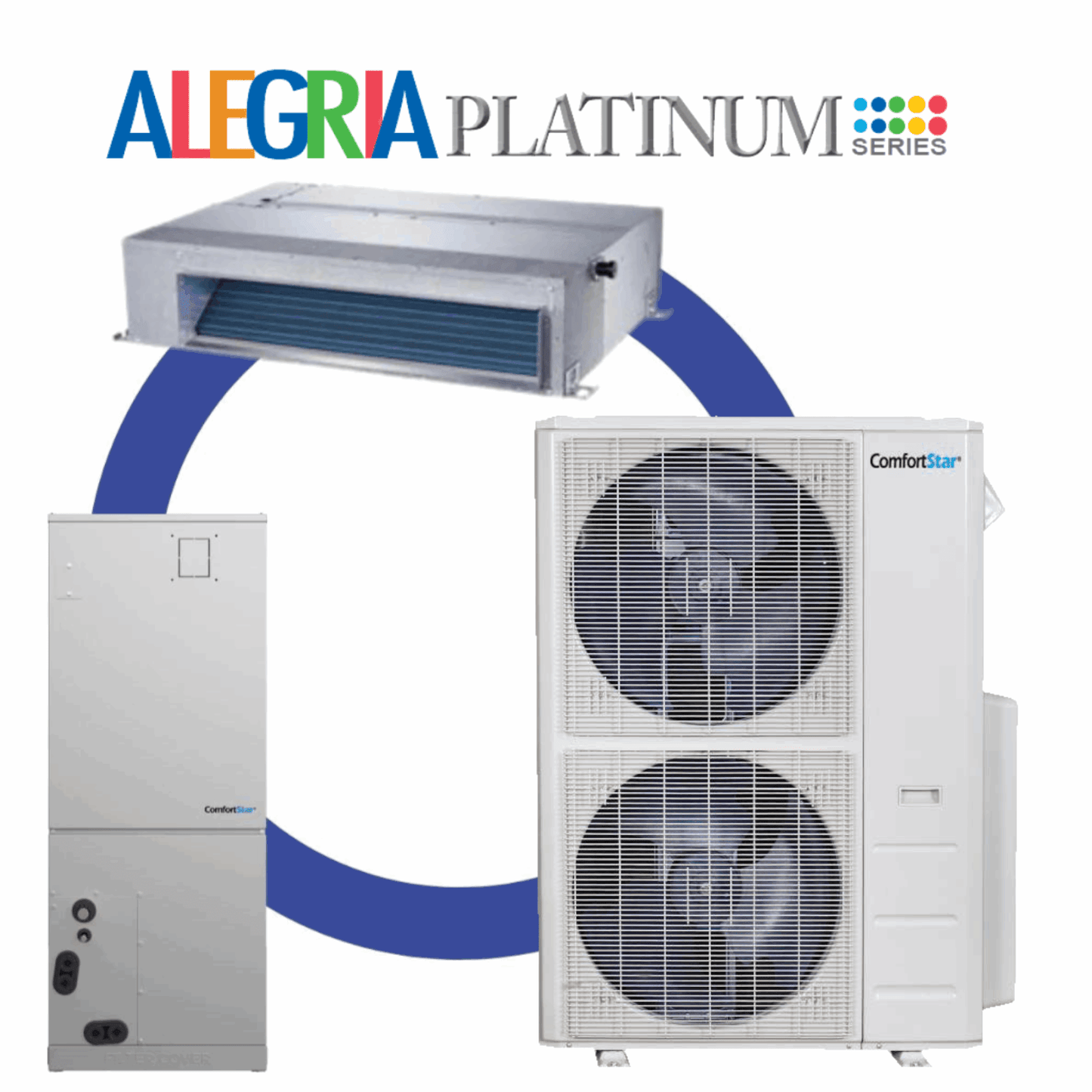 55K FIVE ZONE OUTDOOR CONDENSING UNIT - DUCTED SYSTEM 19 SEER2 - A&R Supply - Air Conditioning & Refrigeration Wholesaler - COMFORTSTAR