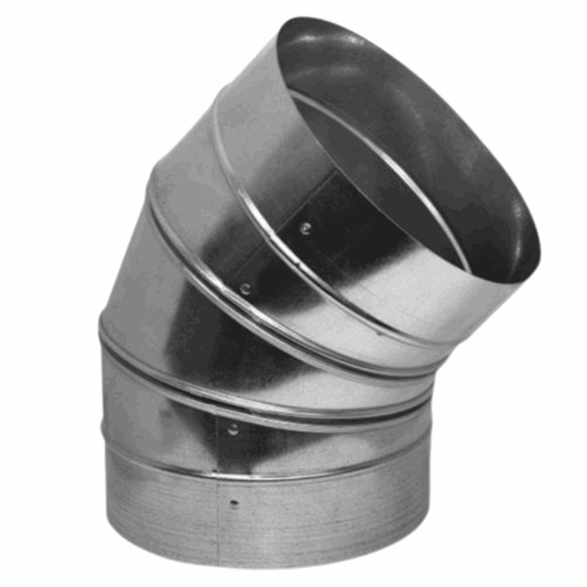 6" 45° SPIRAL PIPE ELBOW - A&R Supply - Air Conditioning & Refrigeration Wholesaler - CROWN PRODUCTS