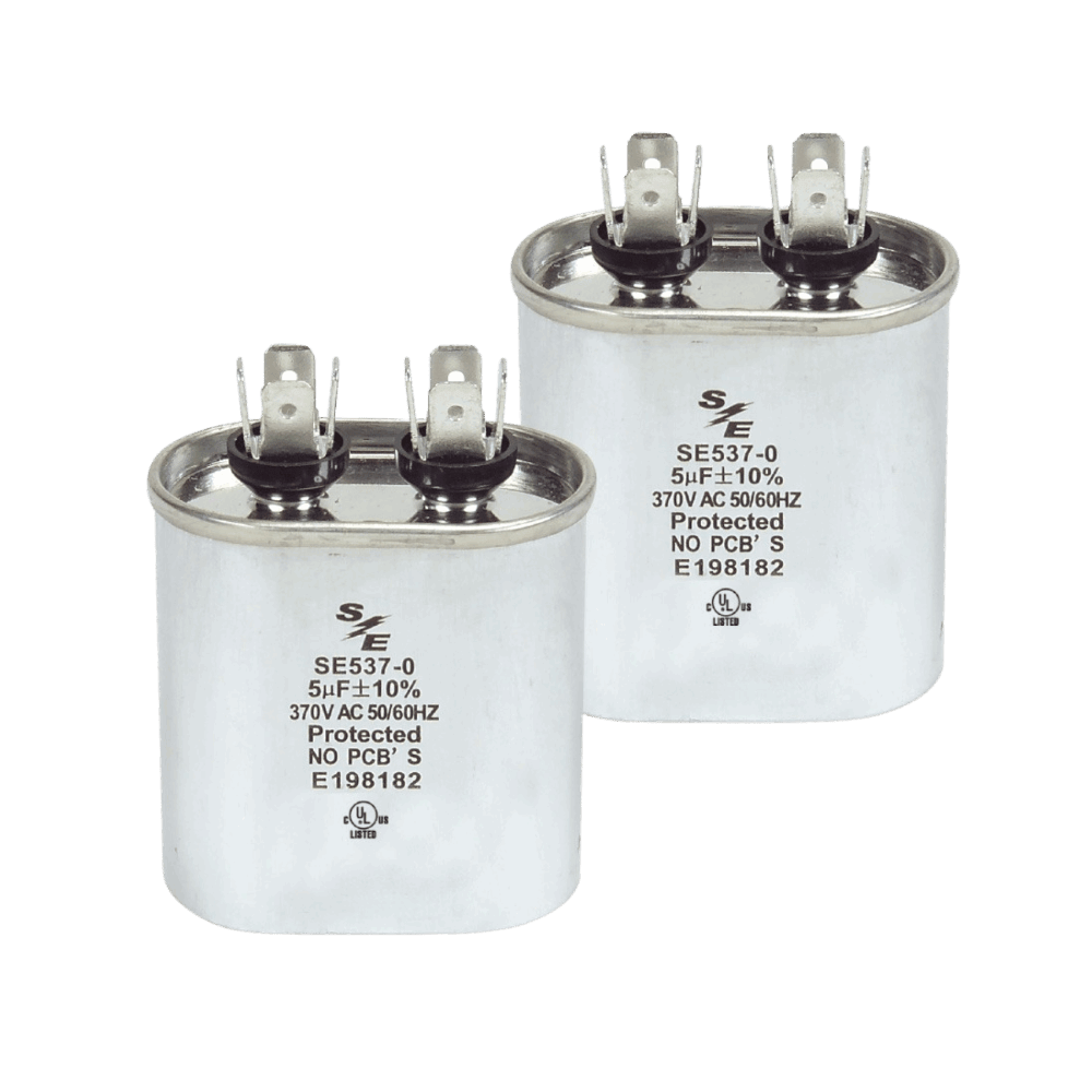 6 ΜF MFD. 370V OVAL CAPACITOR - A&R Supply - Air Conditioning & Refrigeration Wholesaler - SMART ELECTRIC
