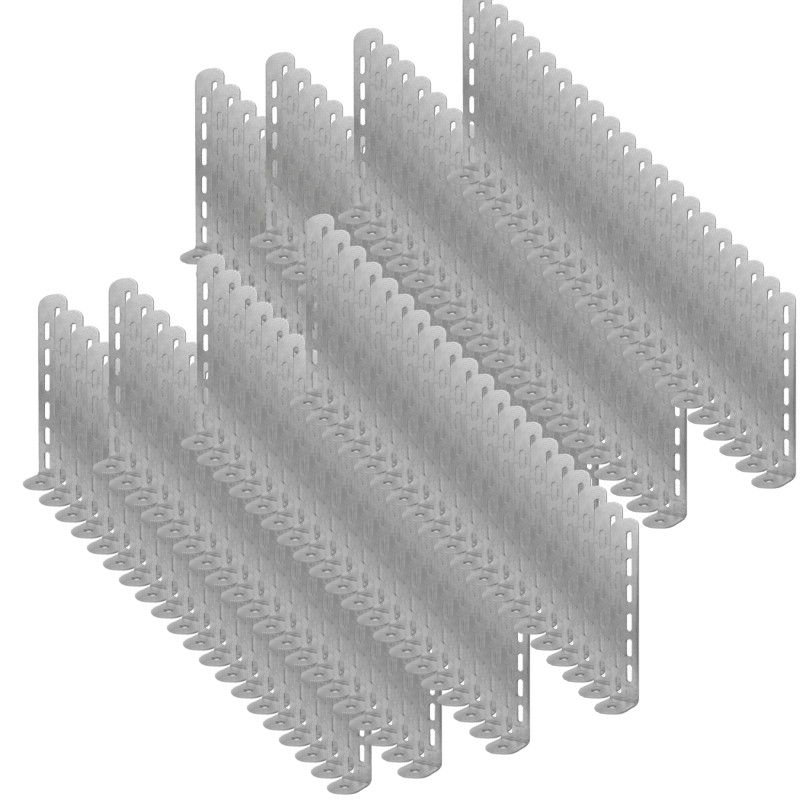 6" x 1" CONDENSING UNIT TIE DOWN - 200 BULK PACK - A&R Supply - Air Conditioning & Refrigeration Wholesaler - HERCULES
