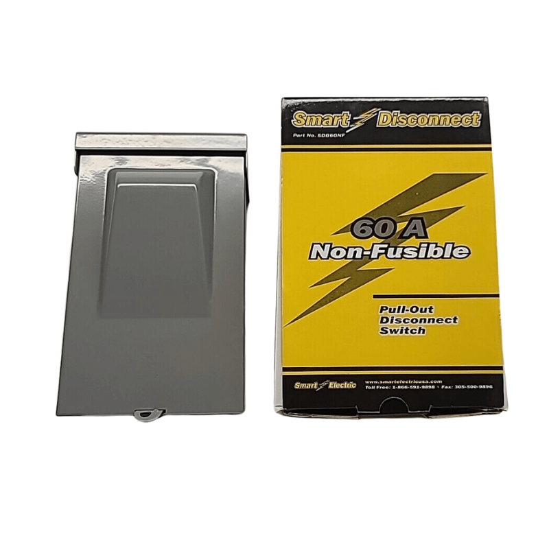 60 AMP NON FUSE DISCONNECT - A&R Supply - Air Conditioning & Refrigeration Wholesaler - SMART ELECTRIC