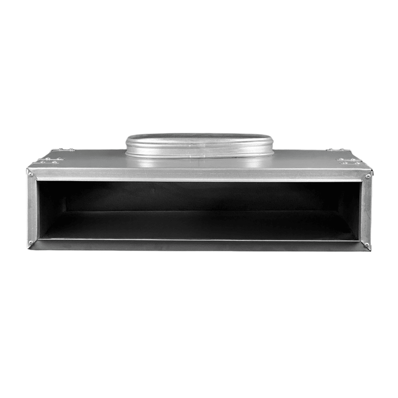 60" R6 LINEAR BOOT - 2 SLOT, 1" SLOT DIFFUSER - A&R Supply - Air Conditioning & Refrigeration Wholesaler - MIAMI TECH