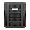 Front view of the ComfortStar 60,000 BTU BAH10 outdoor heat pump condenser with dark gray protective grille.