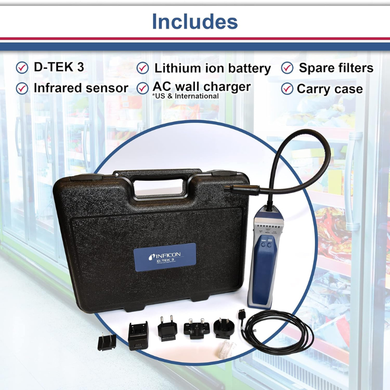D-TEK® 3 REFRIGERANT LEAK DETECTOR - A2L COMPATIBLE