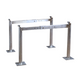 ALUMINUM STAND LEG ASSEMBLY - HEAVY DUTY - 24" TALL 36-42" SPRD 2017 FBC CODE