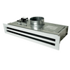 DIFUSOR DE RANURA LINEAL SUMINISTRO 1" - 1 RANURA - BLANCO