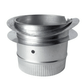 8" COLLAR SPIN-IN FOR FIBERGLASS W/ DMPR AND E-STYLE STAND-OFF - A&R Supply - Air Conditioning & Refrigeration Wholesaler - MIAMI TECH