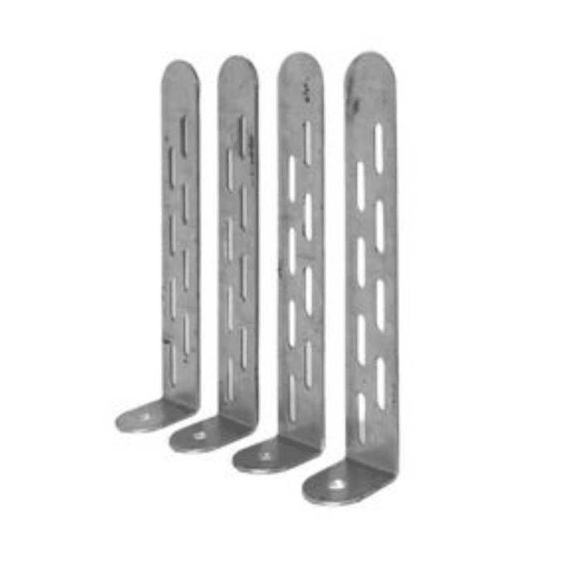 8" x 2" CONDENSING UNIT TIE DOWN - 4 PACK - A&R Supply - Air Conditioning & Refrigeration Wholesaler - HERCULES