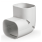 90° ELBOW/VERTICAL - W:3-1/4" x H:2-11/16" x L:4-7/8" - A&R Supply - Air Conditioning & Refrigeration Wholesaler - HERCULES
