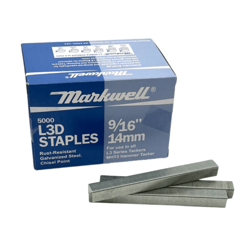 9/16" (14MM) STAPLES - 5000/BOX - A&R Supply - Air Conditioning & Refrigeration Wholesaler - MARKWELL