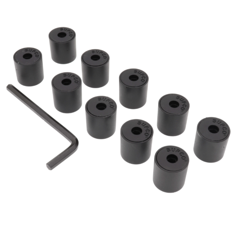 1/4" SAFETY REFRIGERANT LOCKING CAP (10 PACK) - R22, R410A,R134A R404A