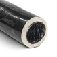 10" X 25' BAGGED R6 BLACK UV-INHIBITED FIBERGLASS FLEX AIR DUCT