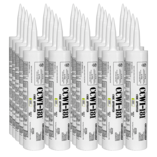 INDOOR/OUTDOOR WATER BASED DUCT SEALANT - 1 CASE W/ (25) 11 OZ. CARTRIDGES (GRAY)