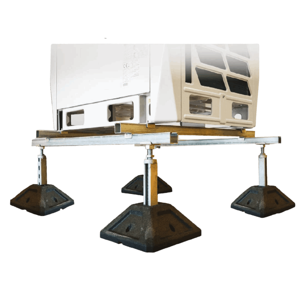 4 ADJUSTABLE RUBBER LEG ASSEMBLY