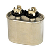 4 MFD SINGLE MOTOR RUN CAPACITOR - 440/370V OVAL CAPACITOR - USA MADE