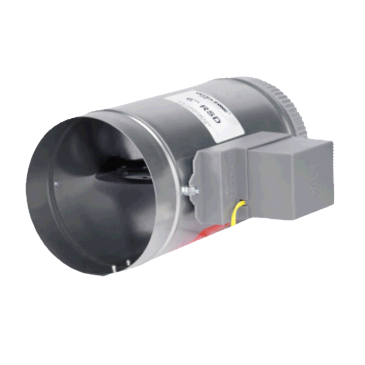 12" ROUND SPRING RETURN DAMPER