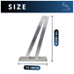 HEAVY-DUTY ALUMINUM SQUARE DUCT ANGLE CUTTING GUIDE – PRECISION 15° & 22.5°