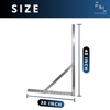 HEAVY-DUTY ALUMINUM SQUARE DUCT TOOL – PRECISION 90° ANGLE