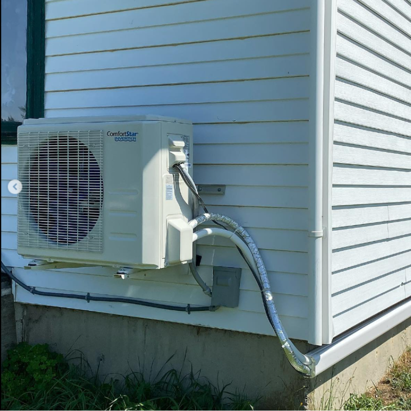 MINI-SPLIT CONDENSER WALL BRACKET - MAX LOAD: 661.4LBS - H:17.7" x D:23.6" x W:33.4"