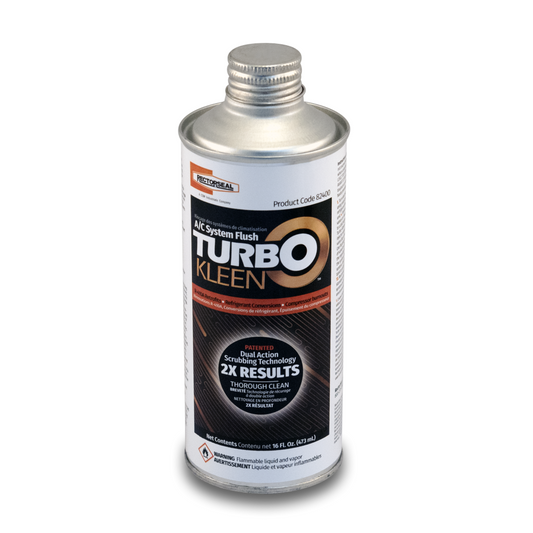 TURBO-KLEEN SOLUTION REFILL - A/C SYSTEM FLUSH; 1 PINT  - A2L COMPATIBLE