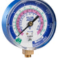 A2L MANIFOLD GAUGE - BLUE, 3-1/8" (80MM), R-32/454B/410A PSI F - A&R Supply - Air Conditioning & Refrigeration Wholesaler - YELLOW JACKET