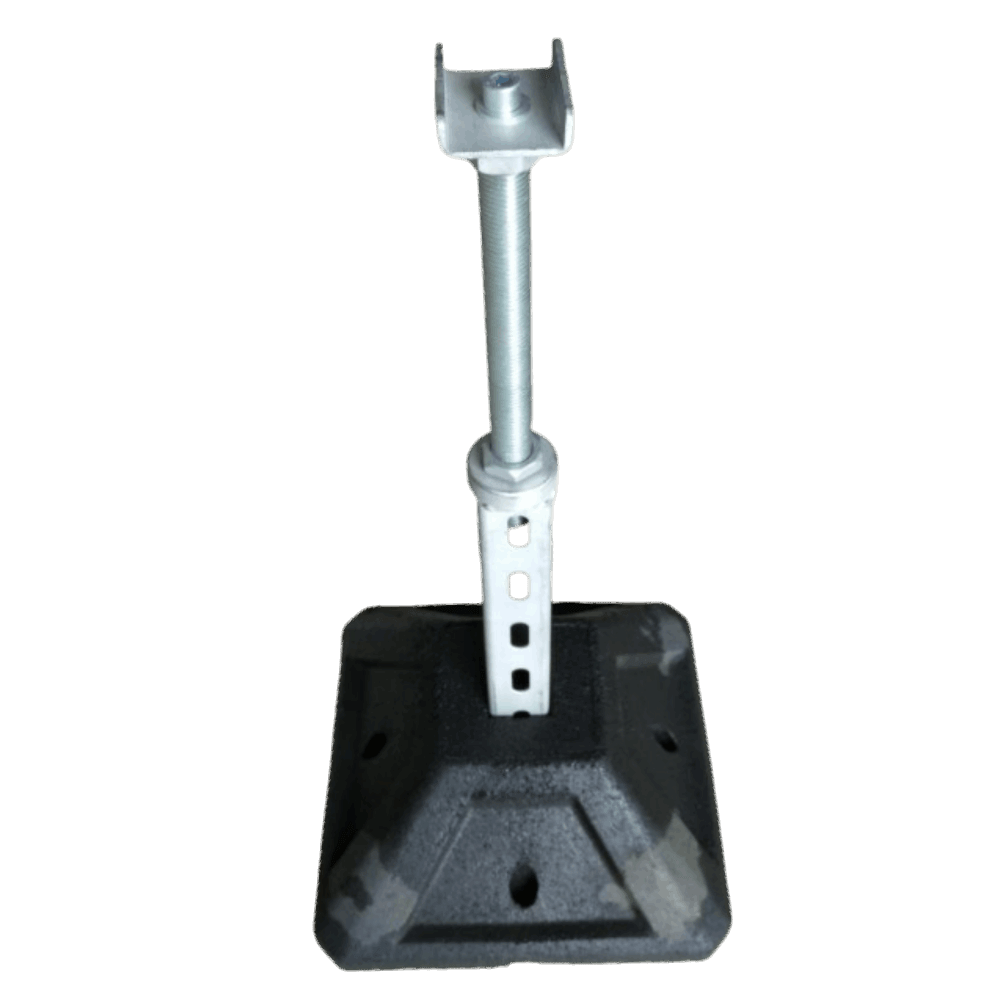 ADJUSTABLE RUBBER LEG ASSEMBLY - 13" to 20" - 2000LBS MAX WEIGHT - A&R Supply - Air Conditioning & Refrigeration Wholesaler - HERCULES