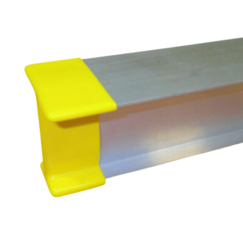 ALUMINUM CONDENSER STAND I-BEAM RUBBER END CAP x4 - A&R Supply - Air Conditioning & Refrigeration Wholesaler - F & L ALUMINUM PARTS