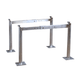 ALUMINUM STAND LEG ASSEMBLY - HEAVY DUTY - 24" TALL 36-42" SPRD 2017 FBC CODE - A&R Supply - Air Conditioning & Refrigeration Wholesaler - MIAMI TECH
