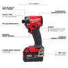 M18 FUEL™ 1/4" HEX IMPACT DRIVER KIT (TOOL ONLY)