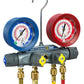 BRUTE II® TEST AND CHARGING MANIFOLD (°F AND °C) - A&R Supply - Air Conditioning & Refrigeration Wholesaler - YELLOW JACKET
