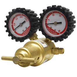 CENTURION SERIES ACETYLENE REGULATOR WITH "A" OUTLET CONNECTION AND 200 CGA INLET - A&R Supply - Air Conditioning & Refrigeration Wholesaler - UNIWELD